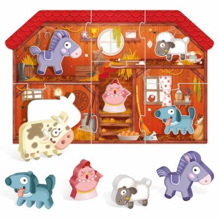 Headu Montessori My First Puzzle The Farm