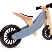 Kinderfeets Tiny Tot Plus 2-in-1 Trike Balance Bike - Slat Blue