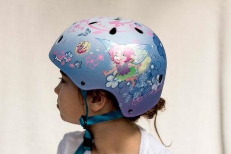 Kidzamo Purple with Fairy XCOOL Helmet - Small