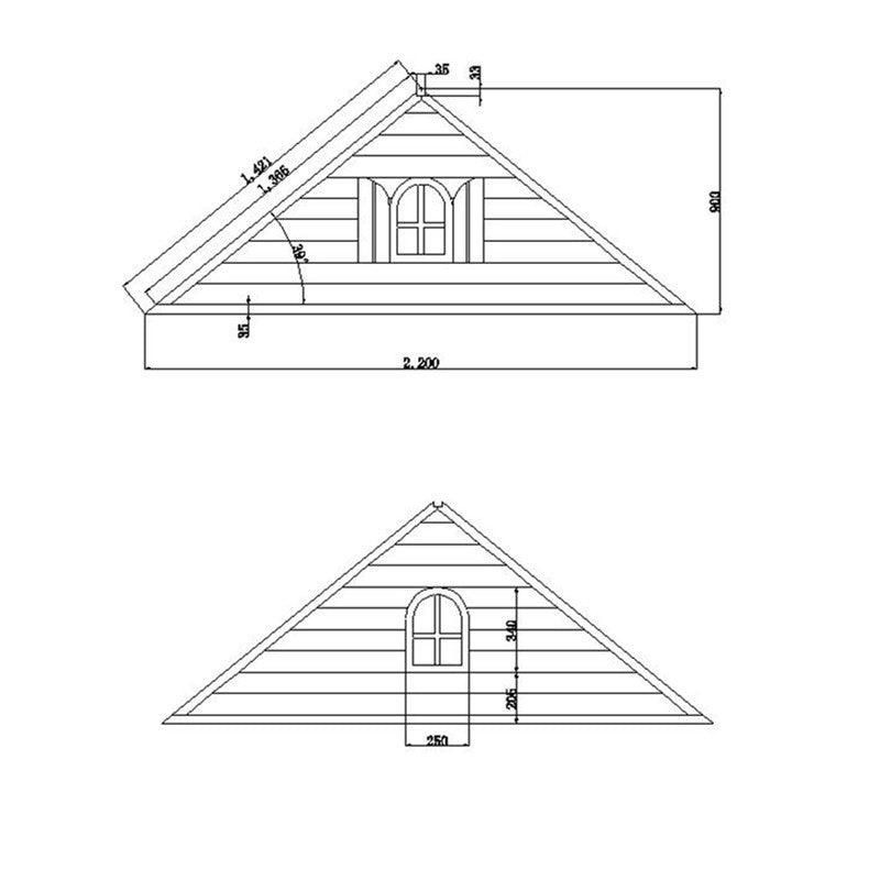 ALL 4 KIDS EXTRA Large Outdoor Play Cubby House