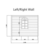 ALL 4 KIDS EXTRA Large Outdoor Play Cubby House