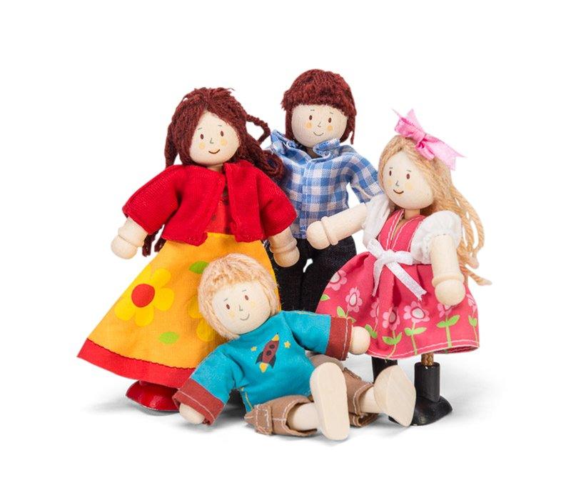 Le Toy Van Wooden Doll Family