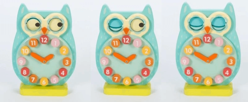 Le Toy Van Petilou Blink Owl Clock