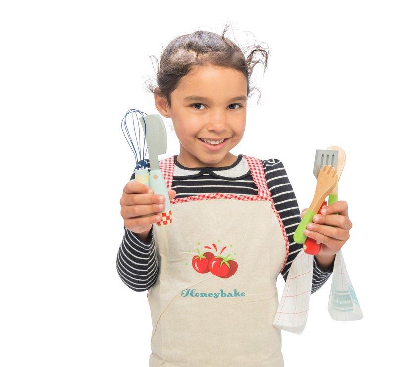 Le Toy Van Honeybake Apron And Utensil Set