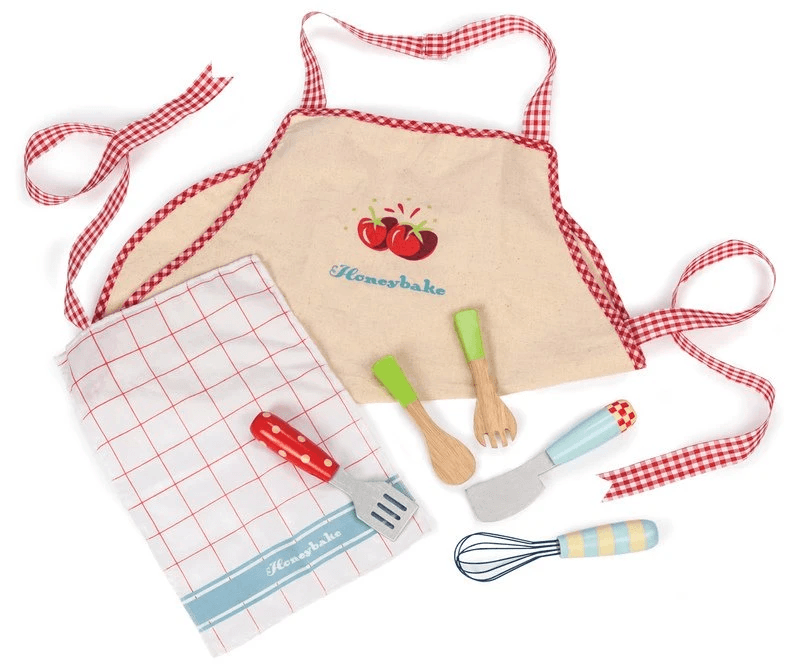 Le Toy Van Honeybake Apron And Utensil Set