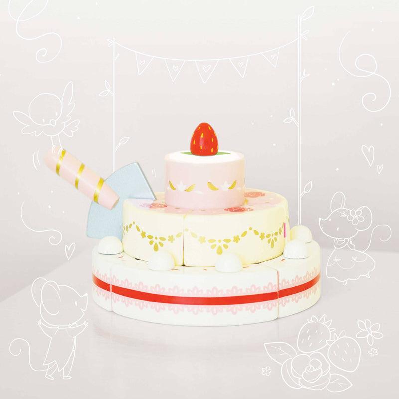 Le Toy Van Honeybake Strawberry Wedding Cake