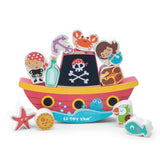 Le Toy Van Pirate Balance 'Rock 'N' Stack