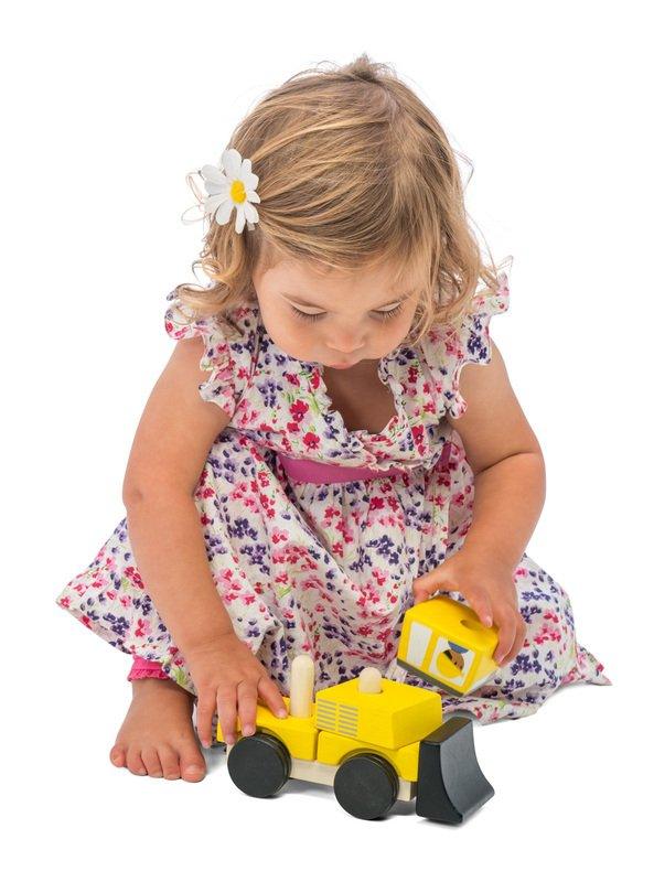 Le Toy Van Bulldozer Stacker