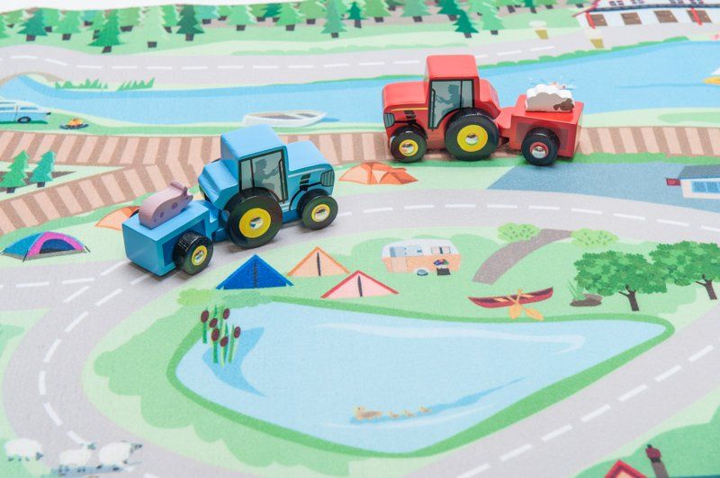 Le Toy Van Pelmel 12 Tractors CDU