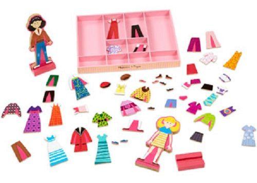 Melissa & Doug Abby & Emma Magnetic Dress-Up