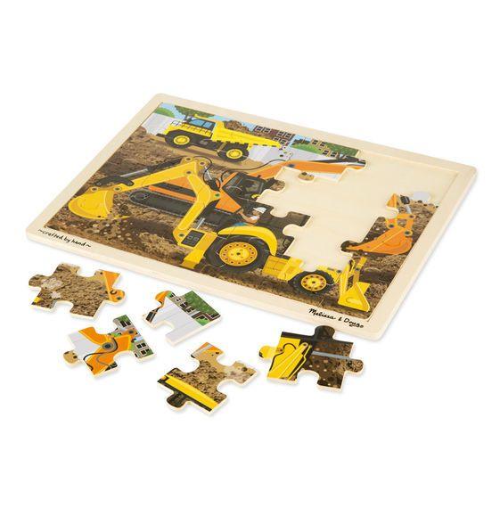 Melissa & Doug Diggers At Work Jigsaw - 24pc