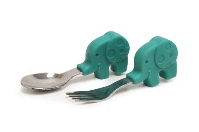 Marcus & Marcus Palm Grasp Spoon & Fork Set - Ollie