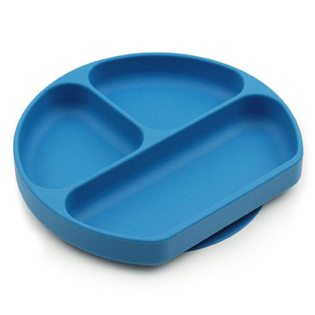 Bumkins Silicone Grip Dish - Dark Blue