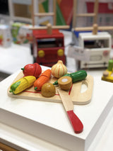 New Classic Toys Cutting Meal - Vegetables