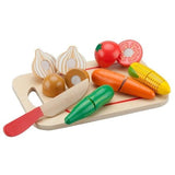 New Classic Toys Cutting Meal - Vegetables