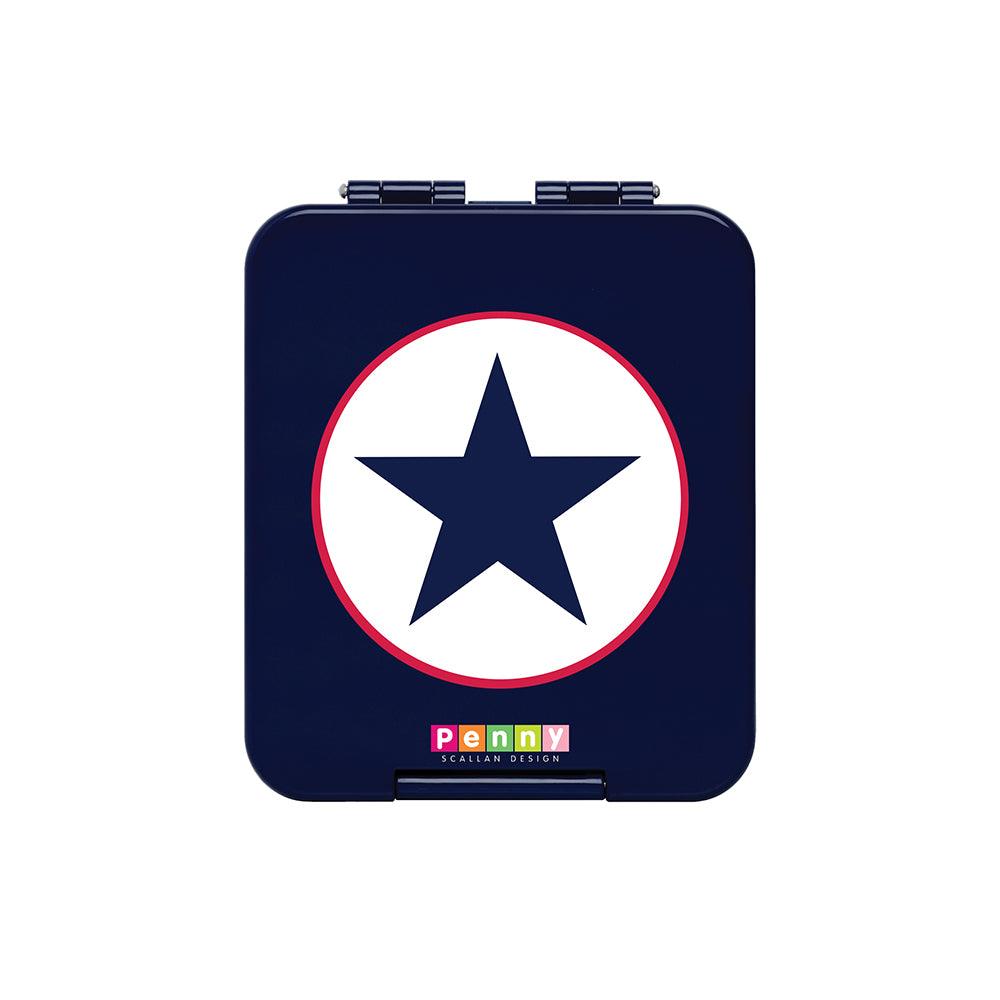 Penny Scallan Mini Bento Box - Navy Star