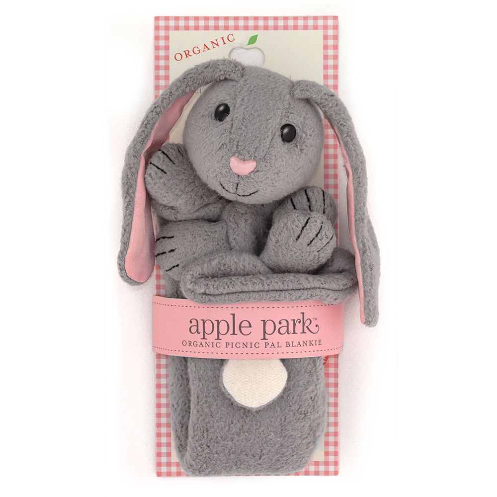 Apple Park Bunny Blankie Back Card