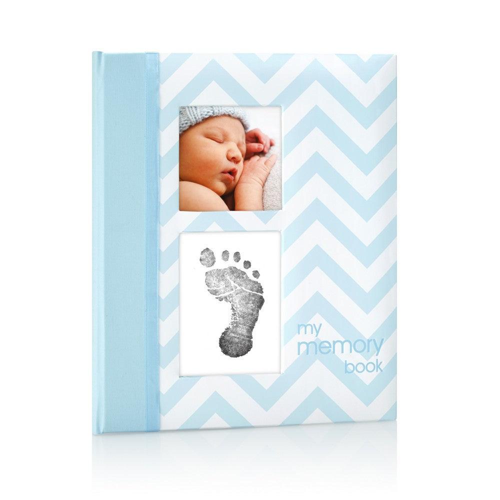 PEARHEAD Baby Book Chevron - Blue