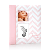 PEARHEAD Baby Book Chevron - Pink