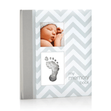 PEARHEAD Baby Book Chevron - Grey