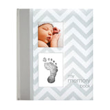 PEARHEAD Baby Book Chevron - Grey