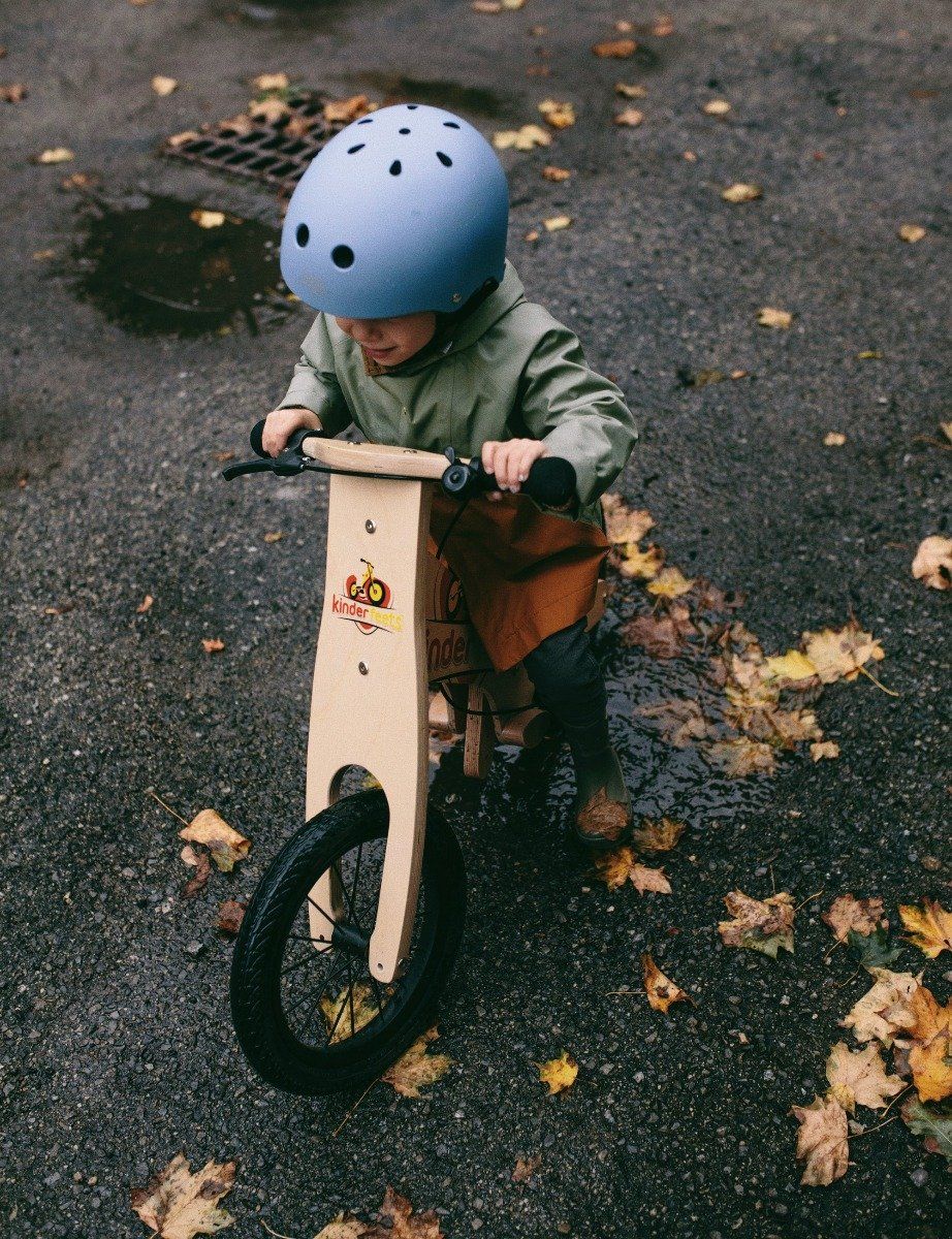 Kinderfeets Toddler Bike Helmet Matte Slate Blue