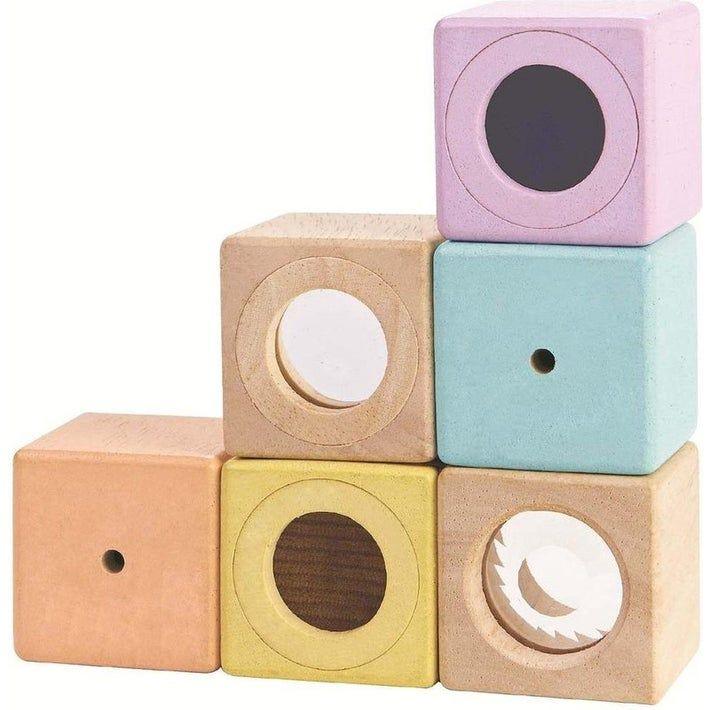 Plan Toys – Sensory Blocks – Set of 6