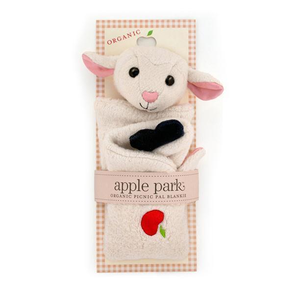 Apple Park Organic Luxury Lamby Blankie (Back Card)