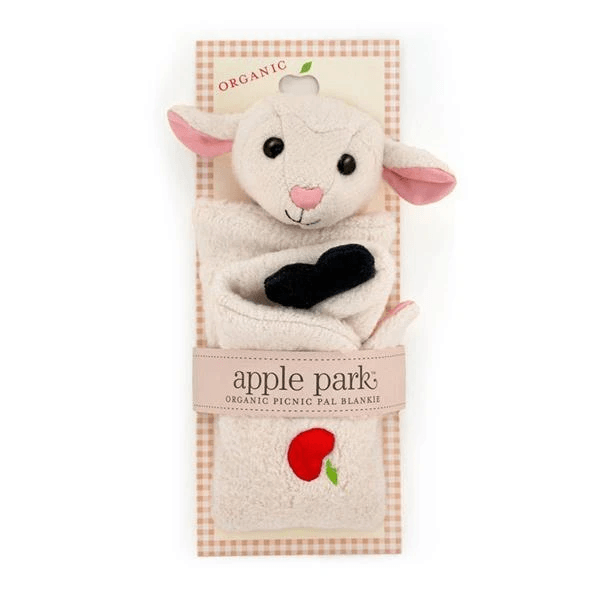 Apple Park Organic Luxury Lamby Blankie (Back Card)