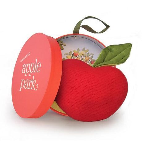 Apple Park Organic Luxury Apple Seed Rattle