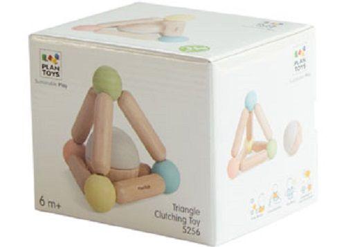 Plan Toys – Triangle Clutching Toy Pastels