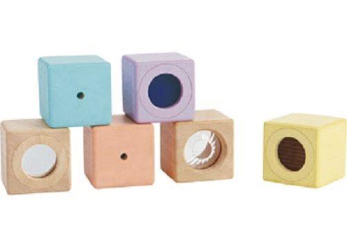 Plan Toys – Sensory Blocks – Set of 6