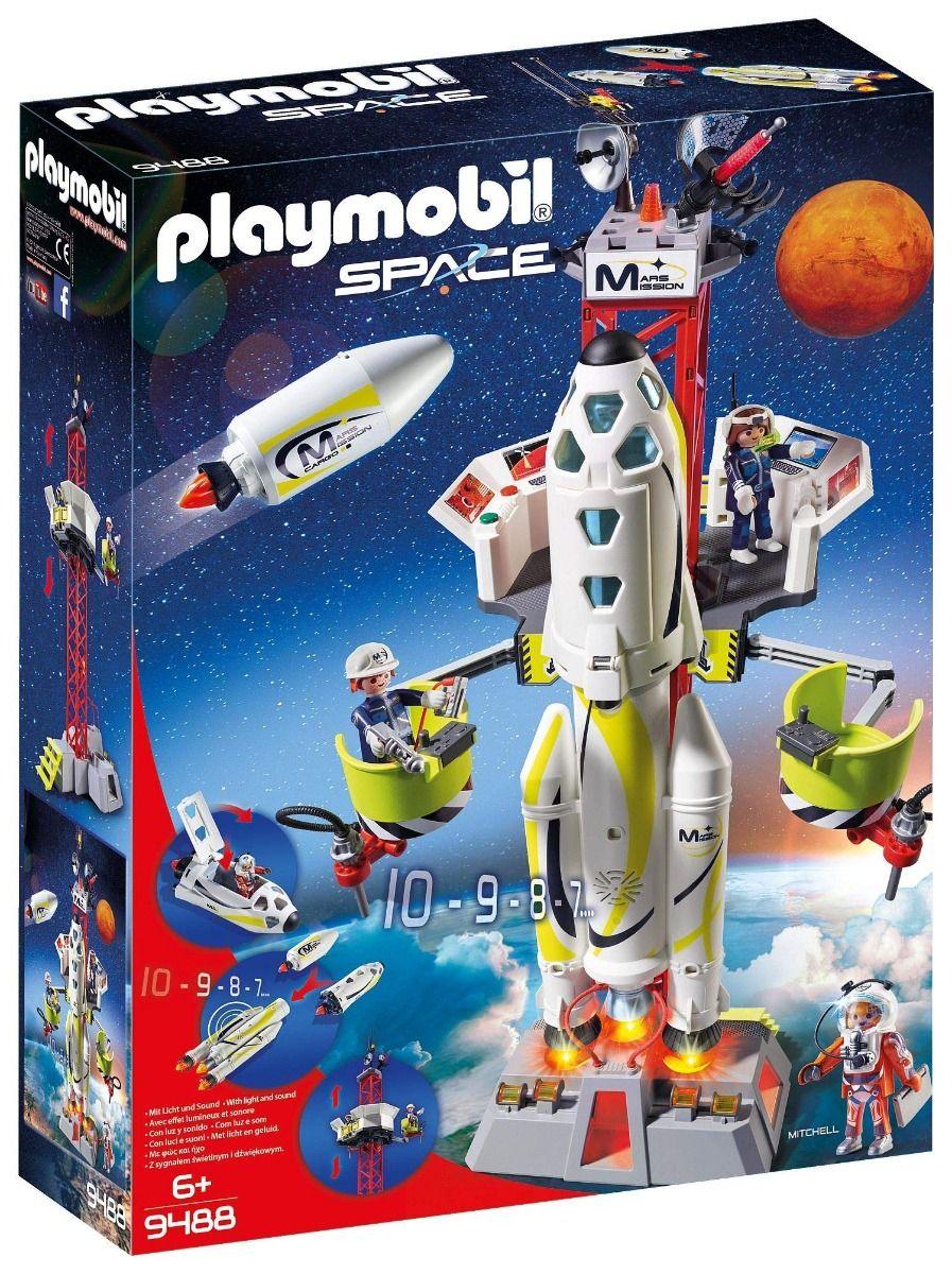 Playmobil Mission Rocket with Launch Site