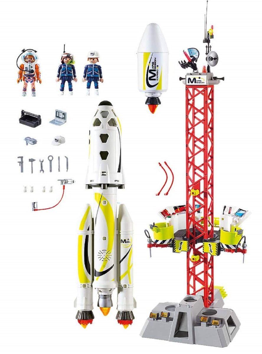 Playmobil Mission Rocket with Launch Site