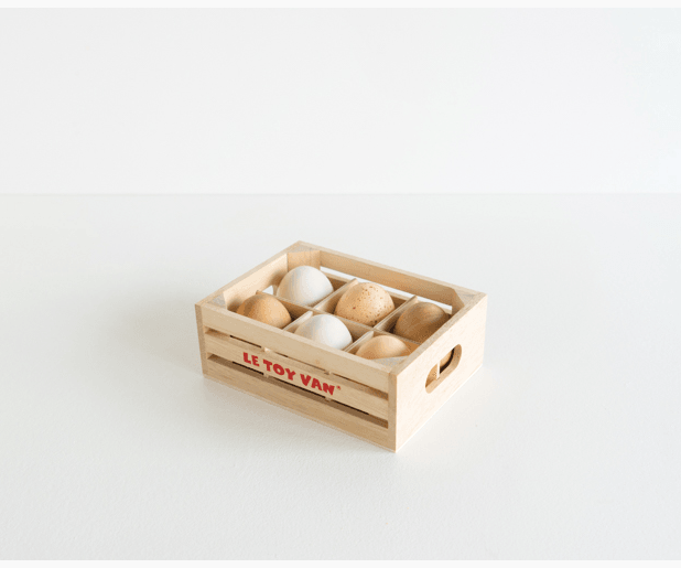 Le Toy Van Honeybake Farm Eggs in Crate
