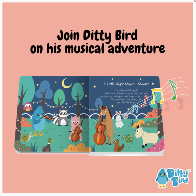 Ditty Birds Classical Music Board Book