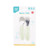 Bumkins Spoon and Fork - Sage