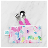 Bumkins Spoon and Fork - Fuchsia