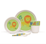 Penny Scallan Bamboo Mealtime Set with Cutlery - Wild Thing