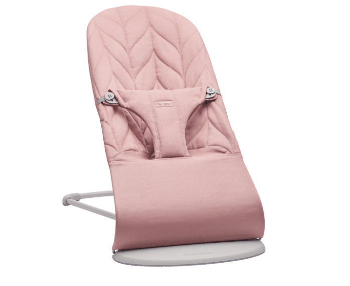 Babybjorn Bouncer Bliss, Dusty Pink Cotton Petal Quilt