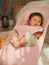 Babybjorn Bouncer Bliss, Dusty Pink Cotton Petal Quilt
