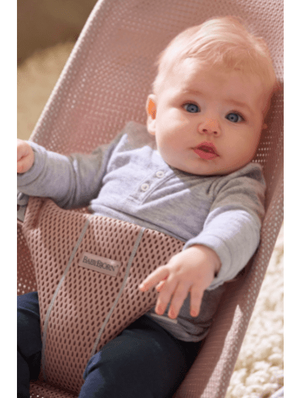 Babybjorn Bouncer Bliss - Dusty Pink Mesh