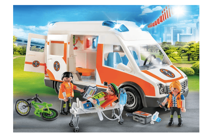 Playmobil - Ambulance with Flashing Lights
