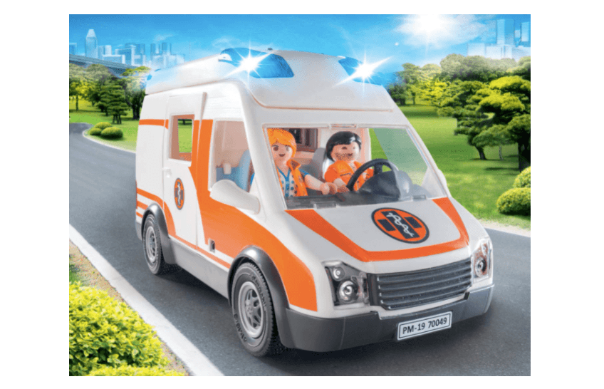 Playmobil - Ambulance with Flashing Lights