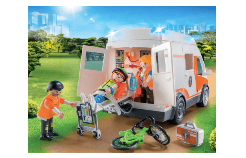 Playmobil - Ambulance with Flashing Lights