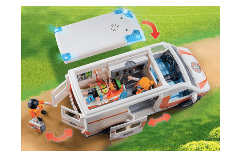 Playmobil - Ambulance with Flashing Lights