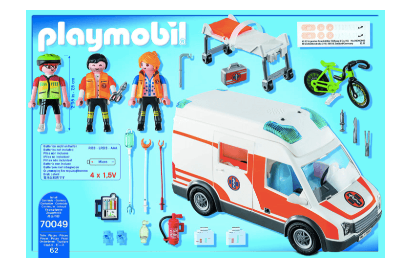 Playmobil - Ambulance with Flashing Lights