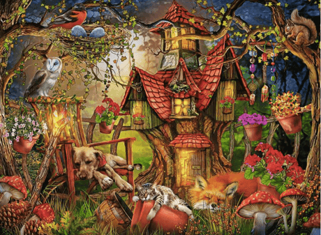 Ravensburger - The Little Cottage Puzzle 200pc