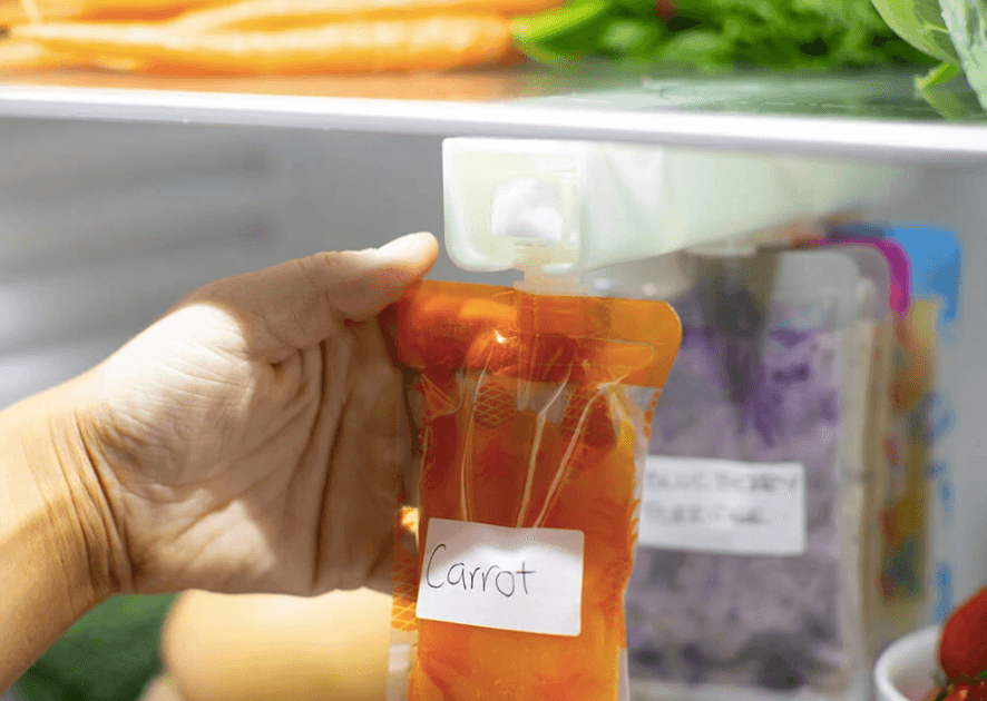 Cherub Baby Food Pouch & Breast Milk Bag Organiser