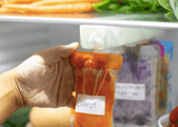 Cherub Baby Food Pouch & Breast Milk Bag Organiser